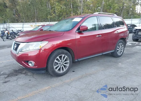 2016 Nissan Pathfinder Platinum/S/Sl/Sv z USA, uszkodzony, nr VIN 5N1AR2MM0GC621147